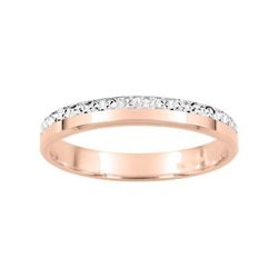 Anillo Oro Rosa Bicolor Blanco 9kts Argyor-MRM 3mm (9)9K133R30 Alianza