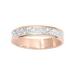 Anillo Oro Rosa Bicolor Blanco 9kts Argyor-MRM 4mm (9)9K158B40R Alianza