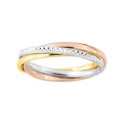 Anillo Oro Tricolor 18kts Argyor-MRM 1,5mm (18)TR40415 Aros Multiples