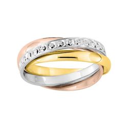 Anillo Oro Tricolor 18kts Argyor-MRM 2,5mm (18)TR43225 Aros Multiples