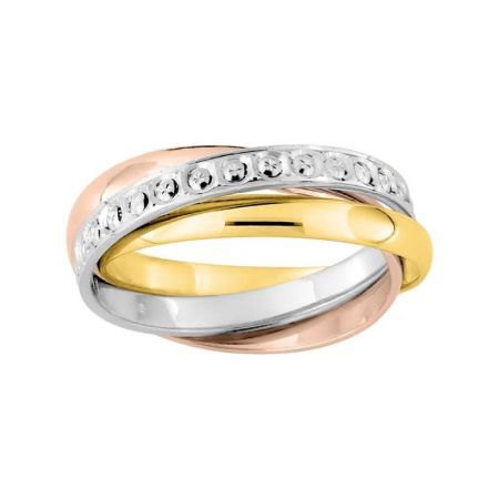 Anillo Oro Tricolor 9kts Argyor-MRM 2,5mm (9)9KTR43225 Alianza Múltiple