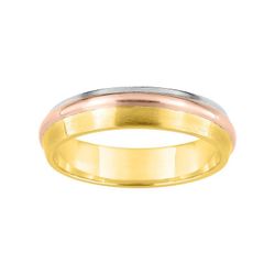 Anillo Oro Tricolor 9kts Argyor-MRM 4,5mm (9)9480445 Alianza Aros Multiples