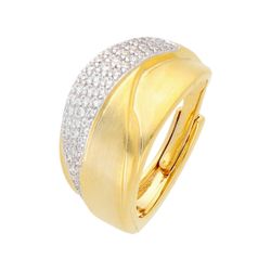 Anillo Paladio Dorado Liska Mujer AKM014AN-D Circonitas