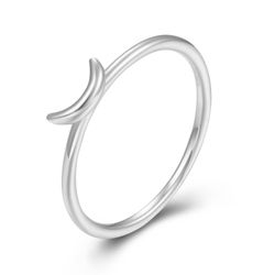 Anillo Plata 1,25mm ANL0266RHXX12 Luna En Brillo