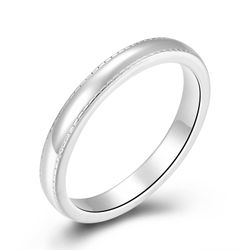 Anillo Plata 2,5mm ANL0244RHXX10 Liso Pulido En Brillo