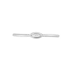 Anillo Plata 2,5x1,00mm ANL0300RHXX18 Trenzado En Brillo