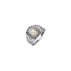 Anillo Plata ANM0156PLPL12 Piedra Mineral Piedra Luna Ovalada