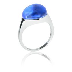 Anillo Plata Argent Basic Mujer ANRJ005A Cristal Azul