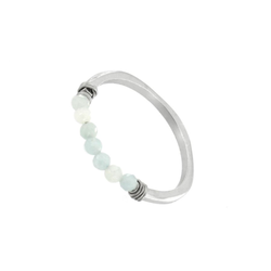Anillo Plata Argent Basic Mujer ANRK01A Amazonitas