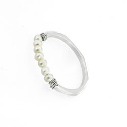 Anillo Plata Argent Basic Mujer ANRK01P Perlas
