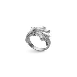 Anillo Plata Argent Basic Mujer ANRM070 Coral