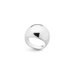 Anillo Plata Argent Basic Mujer ANRM081B Lamia Redondo En Brillo