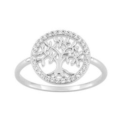 Anillo Plata Argyor MRM (AG)337043.1 Árbol De La Vida C. Circonitas
