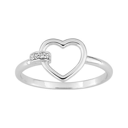 Anillo Plata Argyor MRM (AG)337171.1 Corazón C. Circonitas