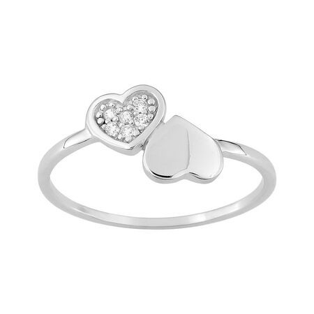 Anillo Plata Argyor MRM (AG)337174.1 Corazón C. Circonitas