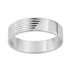 Anillo Plata Argyor MRM (AG)337325 Líneas En Brillo