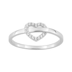 Anillo Plata Argyor MRM (AG)337350.1 Corazón C. Circonitas