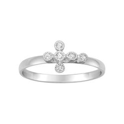 Anillo Plata Argyor MRM Mujer (AG)307972.1 Cruz C. Circonitas