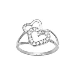 Anillo Plata Argyor MRM Mujer (AG)337134.1 Corazones C. Circonitas