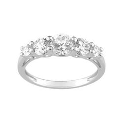 Anillo Plata Argyor MRM Mujer (AG)337838.1 Bandas Cruzadas C. Circonitas