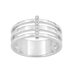 Anillo Plata Argyor MRM Mujer (AG)337983.1 Triple Banda C. Circonitas