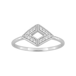 Anillo Plata Argyor MRM Mujer (AG)337990.1 Rombo Calado C. Circonitas