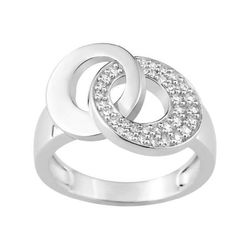 Anillo Plata Argyor MRM Mujer (AG)ASRA213Z Círculos Unidos C. Circonitas
