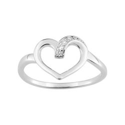 Anillo Plata Argyor MRM Mujer (AG)ASRM47Z Corazón C. Circonitas