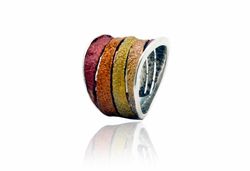 Anillo Plata Arior 1183134XPU-Talla 20 Bori Grande Ocre