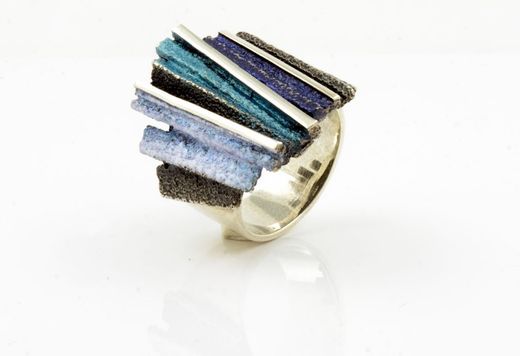 Arior Silver Ring 1183139XPU-Size 31 Dana Large Blue