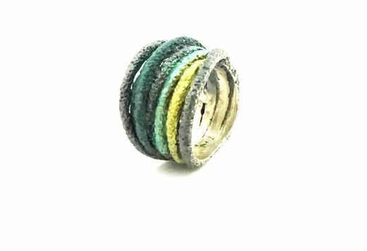 Anillo Plata Arior 1183190XPU-Talla 18 Sira Ocre