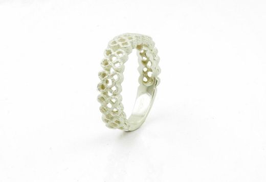 Anillo Plata Arior 1183190XPU-Talla 9 Sira Ocre