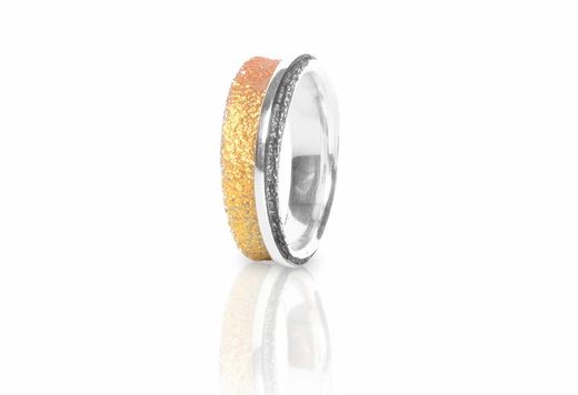 Bague en argent Arior 1183231XPU - Taille 23 Osha Ocre