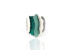 Anillo Plata Arior 1183285XPU-Talla 18 Carban Verde