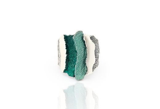 Anel Arior Silver 1183285XPU - Tamanho 24, Carban Green