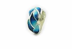 Anillo Plata Arior Eire Azul 1,2cm  1183096EPU