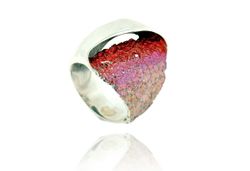 Anillo Plata Arior Gala Grande Rojo 1182323XPU