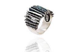 Anillo Plata Arior Junc Mediano Gris 1182722XPU