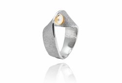 Anillo Plata Arior Moebius Con Perla 1182846RU