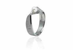 Anillo Plata Arior Moebius Con Perla 1182887RU