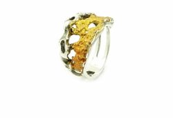 Anillo Plata Arior Ocre Sami 1183277XPU