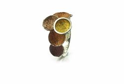 Anillo Plata Arior Ocre Singular 1183301XPU