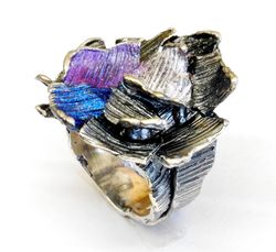 Anillo Plata Arior Samo Summum Grande Lila 1182177XPU