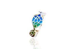 Anillo Plata Arior Serpentí Trencadís Colorines 1182263EPU