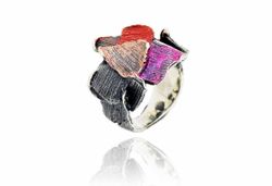 Anillo Plata Arior Summum Pequeńo Rojo 1182168XPU