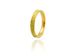 Anillo Plata Dorada Arior Desert Mini Textura 1182505XOU