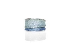 Anillo Plata Arior Troia Pequeńo Azul 1182740XPU