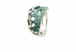 Anillo Plata Arior Verde Sami 1183275XPU