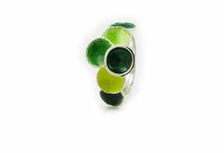 Anillo Plata Arior Verde Singular 1183300EPU