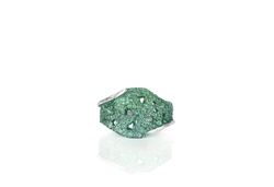 Anillo Plata Arior Verde Symphony 1183201XPU